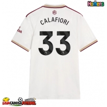Camisa de Futebol Arsenal Riccardo Calafiori #33 Equipamento Alternativo 2025-26 Manga Curta